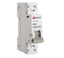 ВА 47-63N 1P 50А (C) 4,5 кА PROXIMA (M634150C)