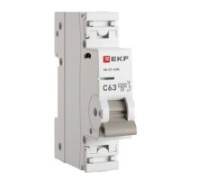 ВА 47-63N 1P 63А (C) 4,5 кА PROXIMA (M634163C)