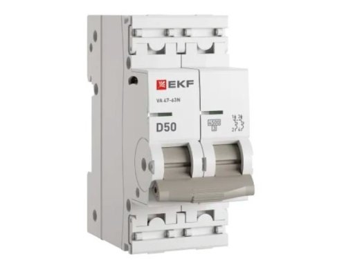 ВА 47-63N 2P 50А (D) 4,5 кА PROXIMA (M634250D)