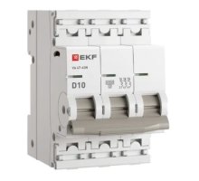 ВА 47-63N 3P 10А (D) 4,5 кА PROXIMA (M634310D)