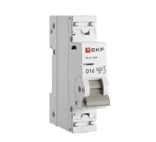 ВА 47-63N 1P 16А (D) 6кА PROXIMA (M636116D)