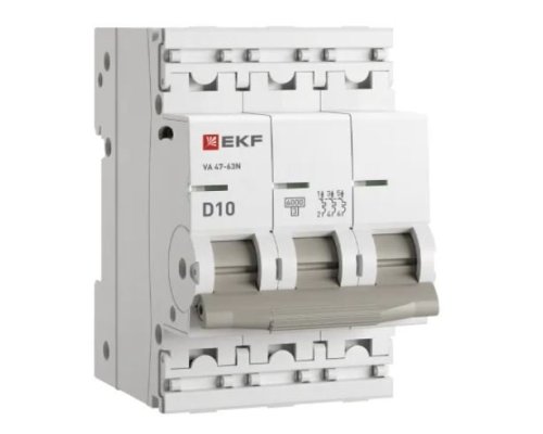 ВА 47-63N 3P 10А (D) 6кА PROXIMA (M636310D)