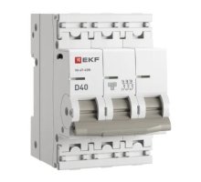 ВА 47-63N 3P 40А (D) 6кА PROXIMA (M636340D)