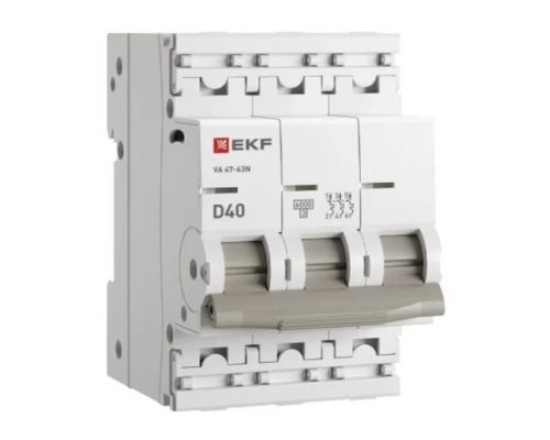 ВА 47-63N 3P 40А (D) 6кА PROXIMA (M636340D)