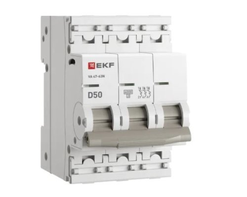 ВА 47-63N 3P 50А (D) 6кА PROXIMA (M636350D)