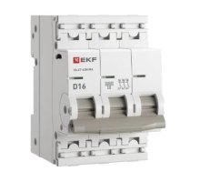 ВА 47-63N MA 3P 16А (D) 6кА PROXIMA (M63MA6316D)