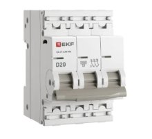 ВА 47-63N MA 3P 20А (D) 6кА PROXIMA (M63MA6320D)
