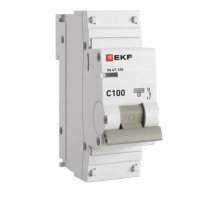 ВА 47-100 1P 100А (C) 10kA PROXIMA (mcb47100-1-100C-pro)