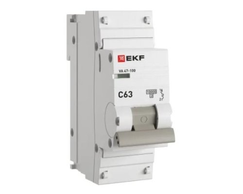 ВА 47-100 1P 63А (C) 10kA PROXIMA (mcb47100-1-63C-pro)