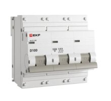 ВА 47-100 3P 100А (D) 10kA PROXIMA (mcb47100-3-100D-pro)