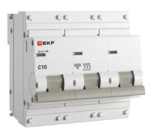 ВА 47-100 3P 10А (C) 10kA PROXIMA (mcb47100-3-10C-pro)