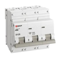 ВА 47-100 3P 125А (D) 10kA PROXIMA (mcb47100-3-125D-pro)