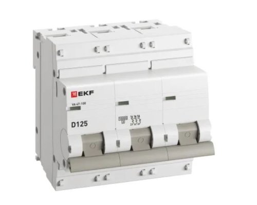 ВА 47-100 3P 125А (D) 10kA PROXIMA (mcb47100-3-125D-pro)