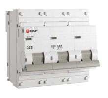 ВА 47-100 3P 25А (D) 10kA PROXIMA (mcb47100-3-25D-pro)