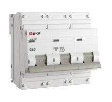 ВА 47-100 3P 63А (C) 10kA PROXIMA (mcb47100-3-63C-pro)