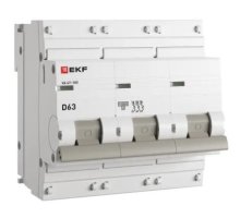 ВА 47-100 3P 63А (D) 10kA PROXIMA (mcb47100-3-63D-pro)
