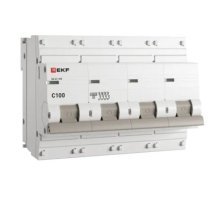 ВА 47-100 4P 100А (C) 10kA PROXIMA (mcb47100-4-100C-pro)