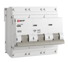 ВА 47-100M 3P 32А (D) 10kA PROXIMA (mcb47100m-3-32D-pro)