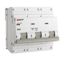 ВА 47-100M 3P 40А (D) 10kA PROXIMA (mcb47100m-3-40D-pro)