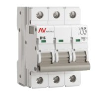 AV-6 3P 16A (D) 6kA AVERES (mcb6-3-16D-av)