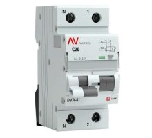 DVA-6 1P+N 20А C 30мА A 6кА AVERES (rcbo6-1pn-20C-30-a-av)