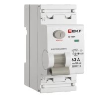 ВД-100N 2P 63А 100мА AC 6кА PROXIMA (E1026M63100)