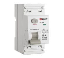 ВД-100N 2P 40А 30мА A 6кА PROXIMA (E1026MA4030)