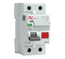 DV 2P (S) 63А 300мА AC 6kA AVERES (rccb-2-63-300-s-av)