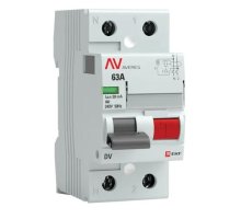DV 2P 63А 30мА A 6kA AVERES (rccb-2-63-30-a-av)