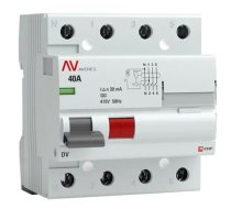 DV 4P 40А 30мА A 6kA AVERES (rccb-4-40-30-a-av)