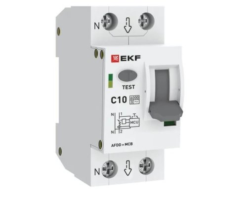 УЗДП 1P+N 10А (C) 6кА PROXIMA (afdd-2-10C-pro)