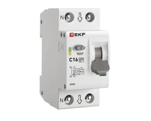 УЗДП 1P+N 16А (C) 6кА PROXIMA (afdd-2-16C-pro)