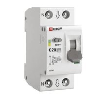 УЗДП 1P+N 20А (C) 6кА PROXIMA (afdd-2-20C-pro)