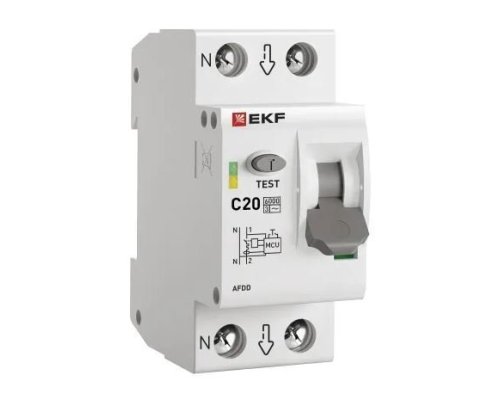УЗДП 1P+N 20А (C) 6кА PROXIMA (afdd-2-20C-pro)