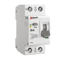 УЗДП 1P+N 20А PROXIMA (afdd-2-20-pro)