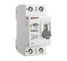 УЗДП 1P+N 25А (C) 6кА PROXIMA (afdd-2-25C-pro)