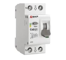 УЗДП 1P+N 40А (C) 6кА PROXIMA (afdd-2-40C-pro)