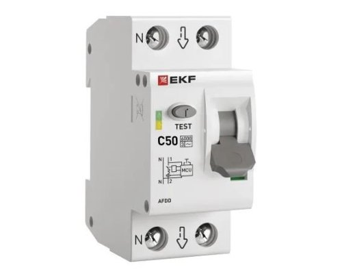 УЗДП 1P+N 50А (C) 6кА PROXIMA (afdd-2-50C-pro)
