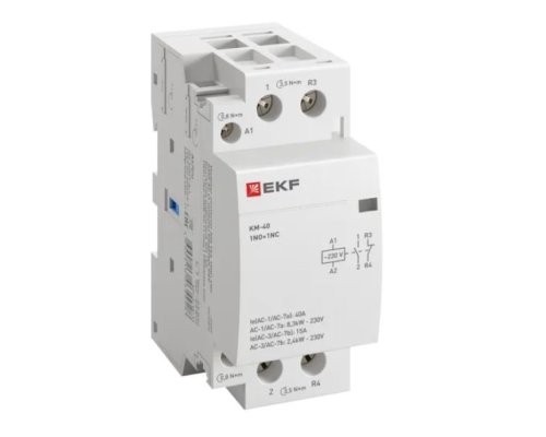 КМ 40А 1NO+1NC 230В АС (2 мод.) PROXIMA (km-2-40-11)