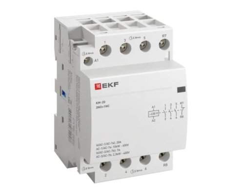 КМ 20А 3NO+1NC 230В АС (3 мод.) PROXIMA (km-3-20-31)