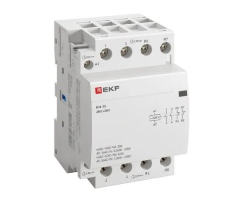КМ 25А 2NO+2NC 230В АС (3 мод.) PROXIMA (km-3-25-22)