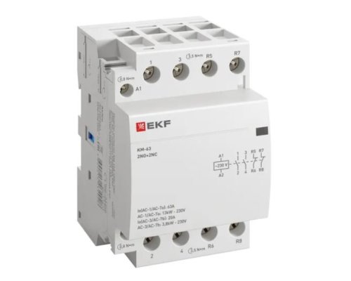 КМ 63А 2NO+2NC 230В АС (3 мод.) PROXIMA (km-3-63-22)
