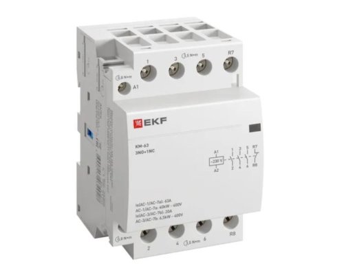 КМ 63А 3NO+1NC 230В АС (3 мод.) PROXIMA (km-3-63-31)