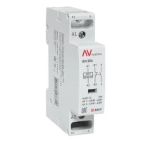 КМ 20А 1NO+1NC 230В АС (1 мод.) AVERES (km-av-1-20-11-230V)