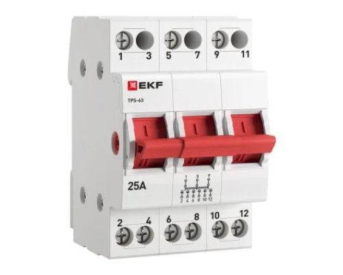 ТПС-63 3P 25А PROXIMA (TPS325)