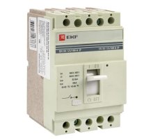 Выключатель нагрузки ВН-99 125/100А 3P EKF PROxima (sl99-125-100)