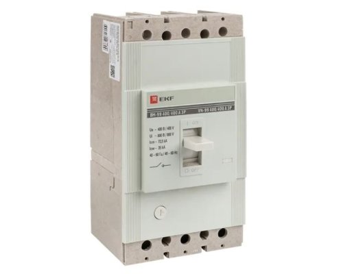 Выключатель нагрузки ВН-99 400/400А 3P EKF PROxima (sl99-400-400)