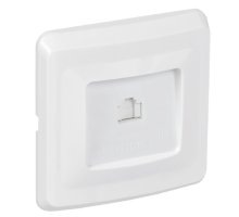 Розетка компьютерная 1-местная VEGA RJ45 РК10-ВБ кат.5е скрытой установки белый (EKV15-K01-DM)