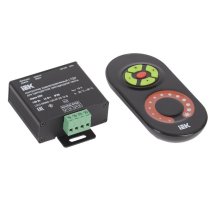Контроллер с ПДУ радио MONO 1 канал 12В 10А 120Вт черный (LSC1-MONO-120-RF-20-12-B)
