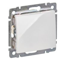 Valena DIY выключатель 1-клавишный, скрытой установки, белый (694260)